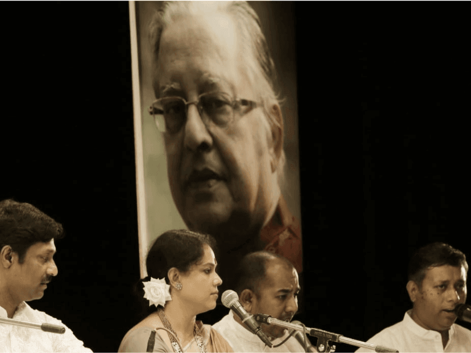 Adarsh with Guruji