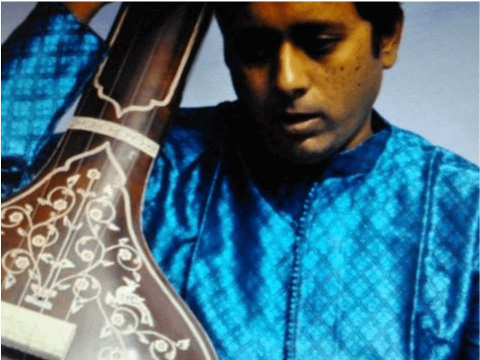 Adarsh with Guruji