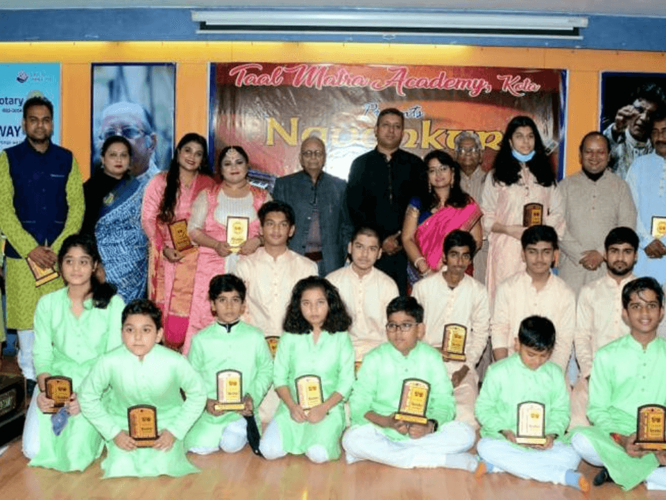 Adarsh with Guruji